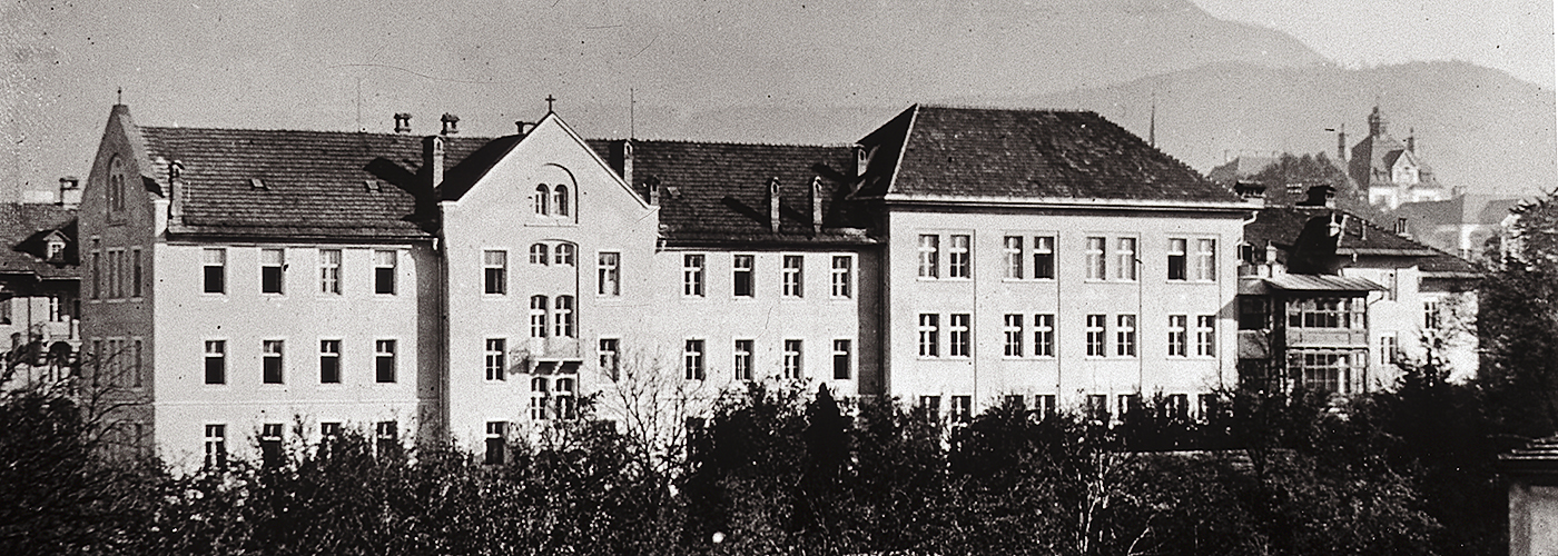 Leopoldinum 1927 Leopoldinum 1927 mit Mittelbau