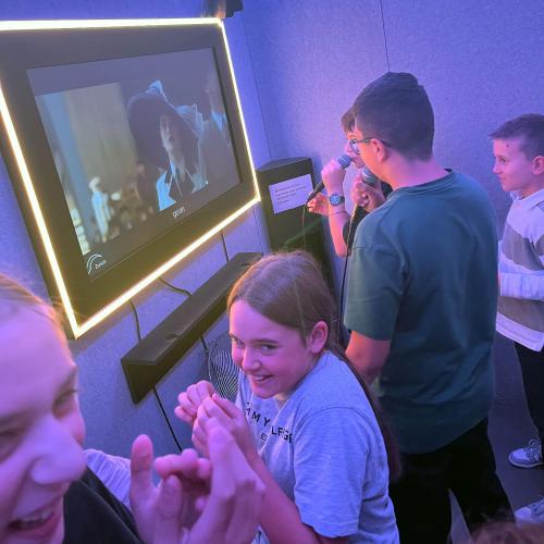 In der Führung gab es auch einen kurzen Film.